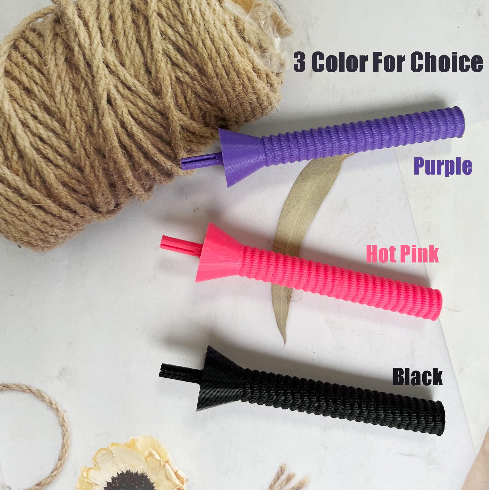 JILINWEI Paper Quilling Tools Set - Plastic Slotted Rolling Curling Tool for DIY Paper Flowers (Pink) | Perfect for Handmade Greeting Cards, Scrapbooking & Home Decor Crafts