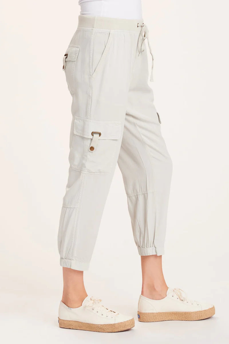 Fenton Crop Pant - High Waisted Stretch Comfort Pants for Women | Casual & Work Wear | Perfect for Yoga, Office & Everyday Use