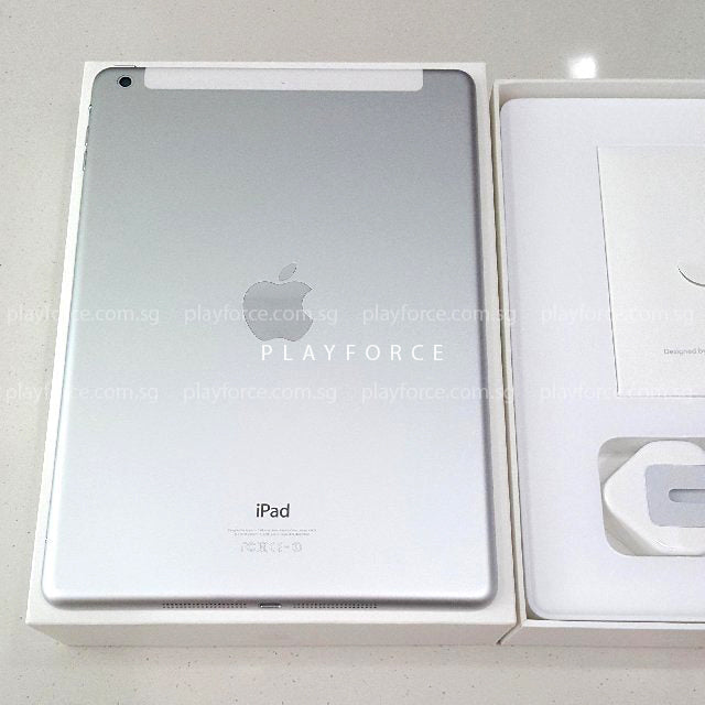 Refurbished iPad Air 1 128GB with Cellular - Silver (WiFi + 4G LTE) | Perfect for Students, Business & Travel | Apple Certified Pre-Owned Tablet