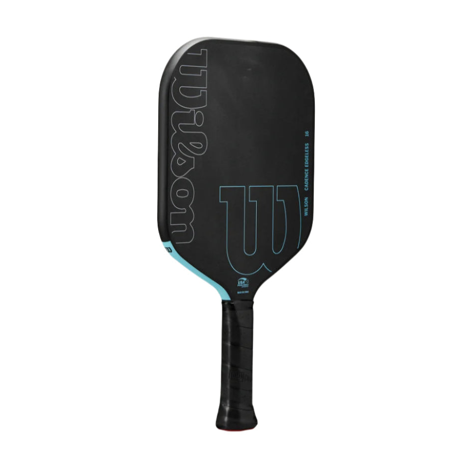 Wilson Cadence Edgeless 16 Pickleball Paddle - Premium Carbon Fiber Surface for Enhanced Control & Spin | Perfect for Indoor & Outdoor Court Play
