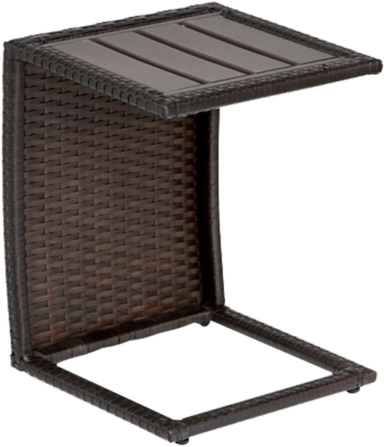 TK Classics TKC206b-ST Espresso Wood Side Table - Nightstand, End Table for Living Room, Bedroom, or Office