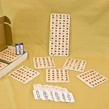 Bingo Shutter Card Game Set - 50 Playing Cards for Family Game Night, Parties, and Classroom Activities | Fun Educational Game for Kids and Adults