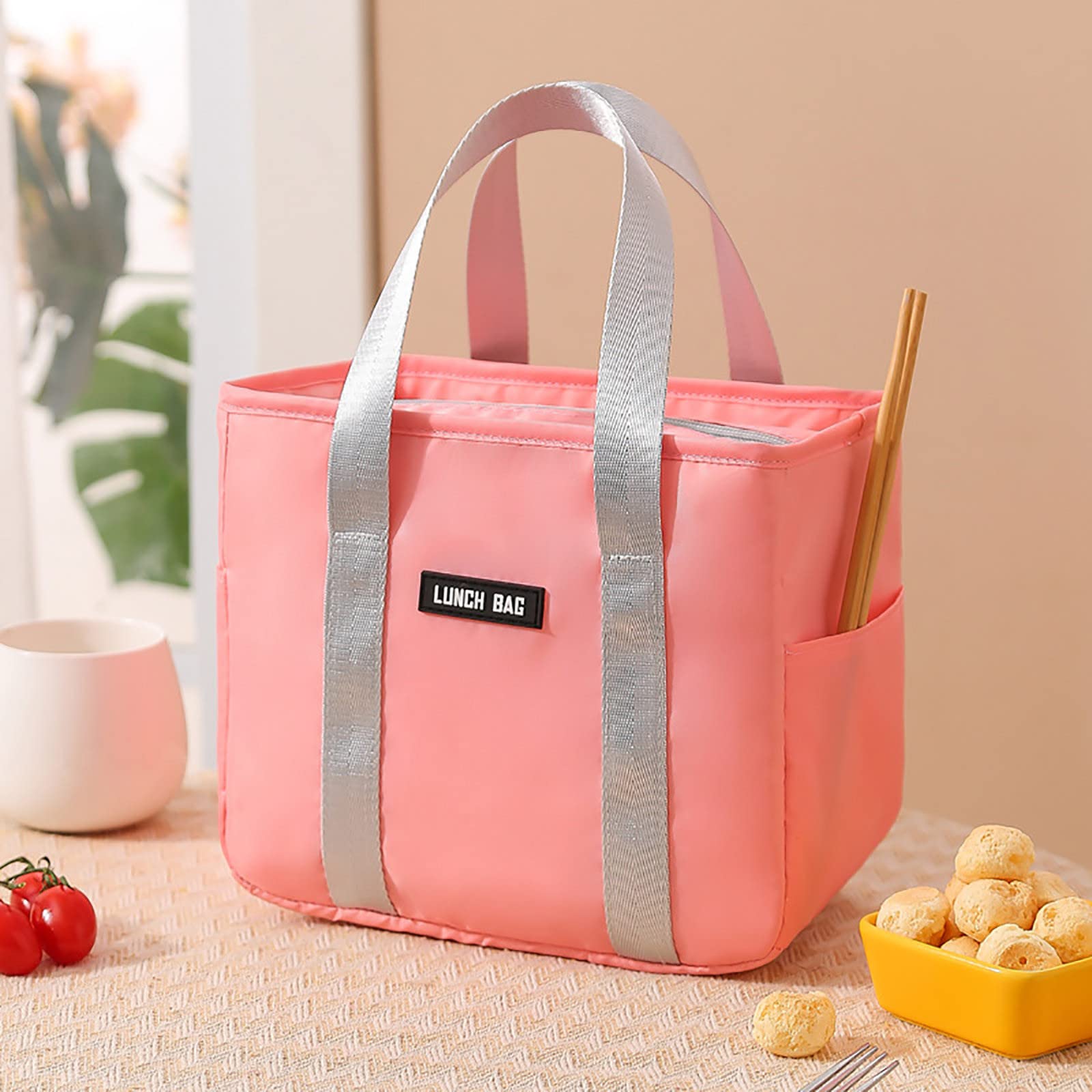Insulated Lunch Bag for Women & Men - Portable, Reusable & Leakproof Lunch Box with Thickened Waterproof Design - Perfect for Office, School, Picnics & Outdoor Activities