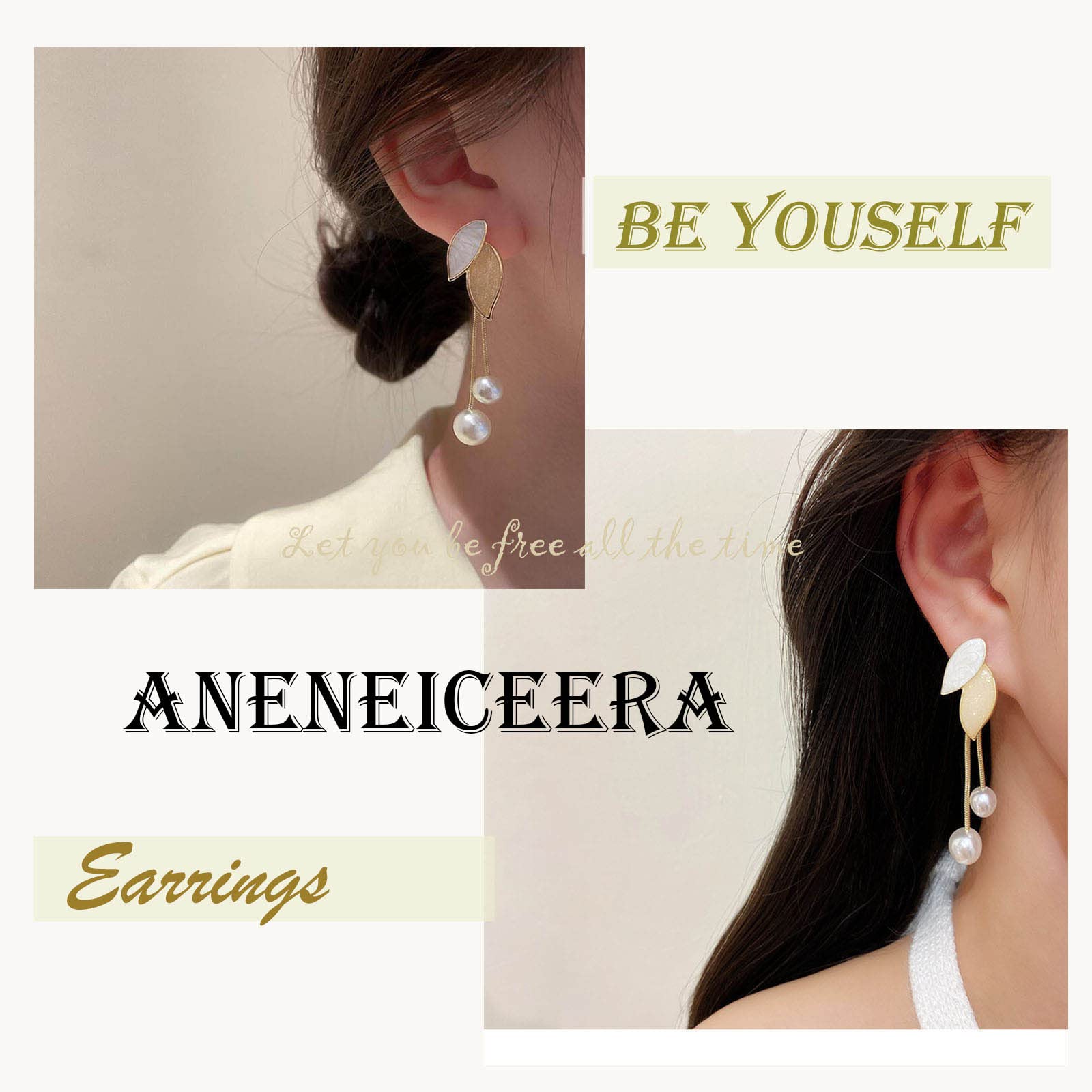 Boho Long Tassel Drop Earrings for Women - Gold Threader Snake Chain Dangle Earrings - Minimalist Bridal Jewelry for Wedding, Party & Everyday Wear (Gold)