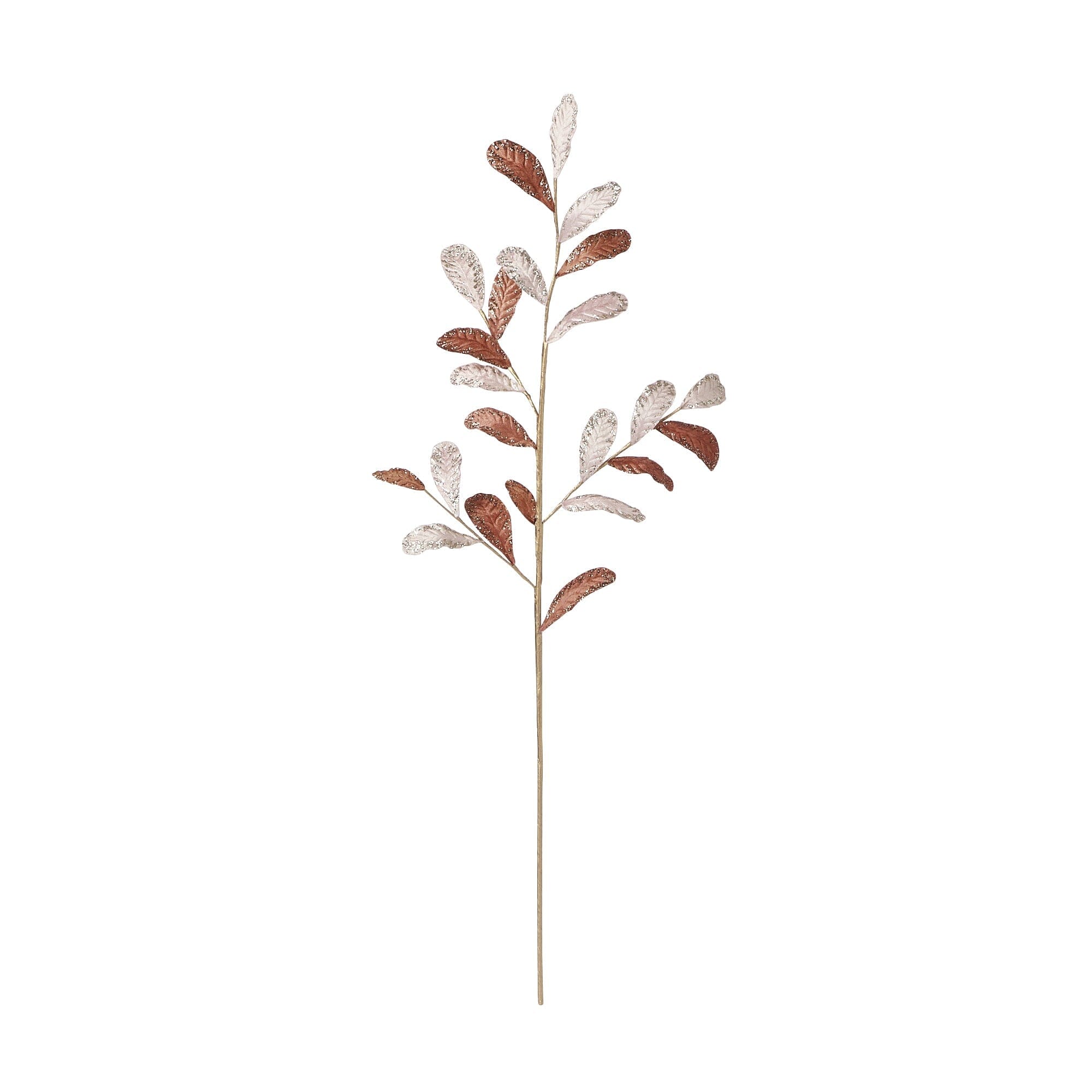 Velvet Leaf Copper Artificial Plants - Realistic Faux Greenery for Home Decor, Office, Wedding & Events