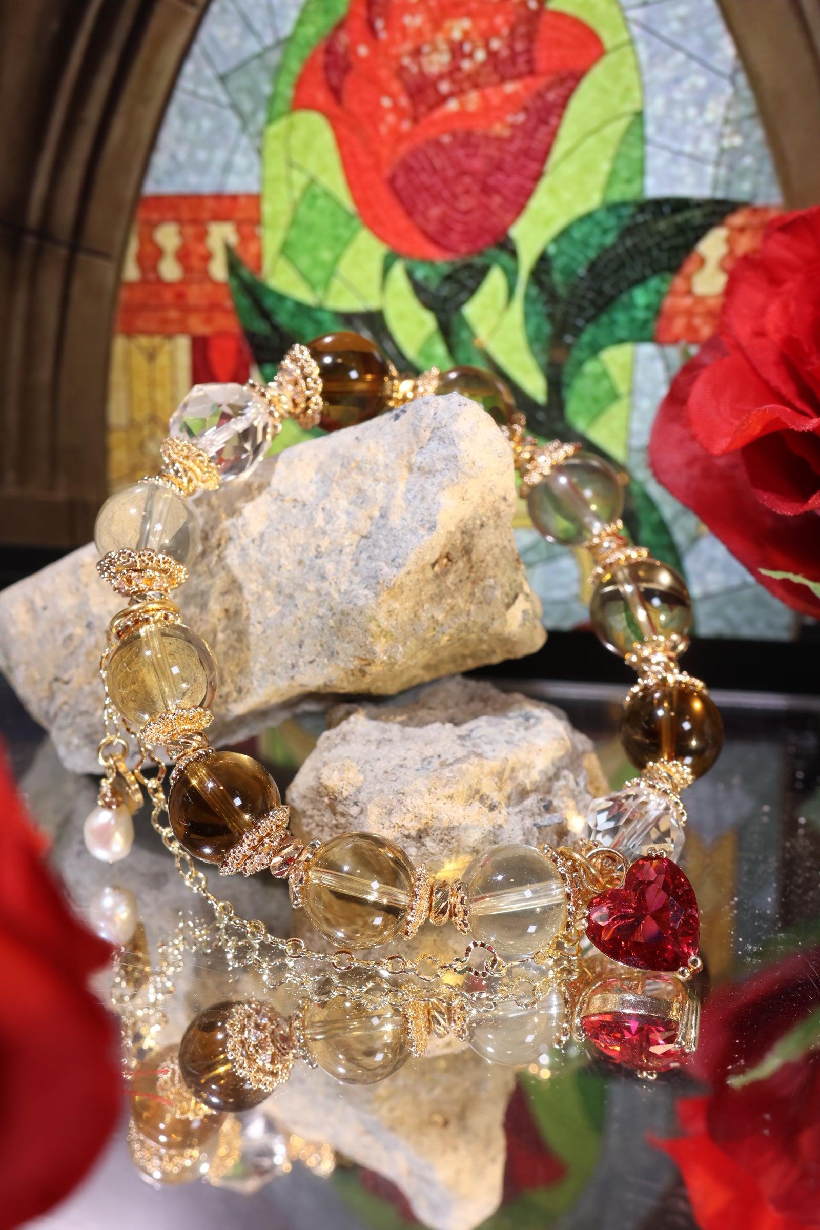 Fairytale Princess Belle Bracelet - Elegant Disney-Inspired Jewelry for Women & Girls | Perfect for Cosplay, Costume Parties & Disney-Themed Events