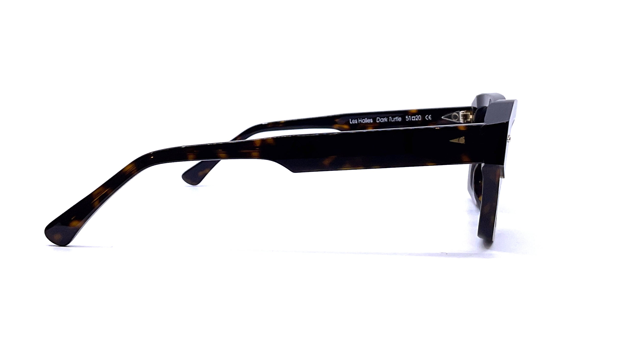 Ahlem Les Halles Sunglasses - Dark Tortoise Frame with UV Protection - Perfect for Outdoor Activities, Travel, and Fashion Accessories
