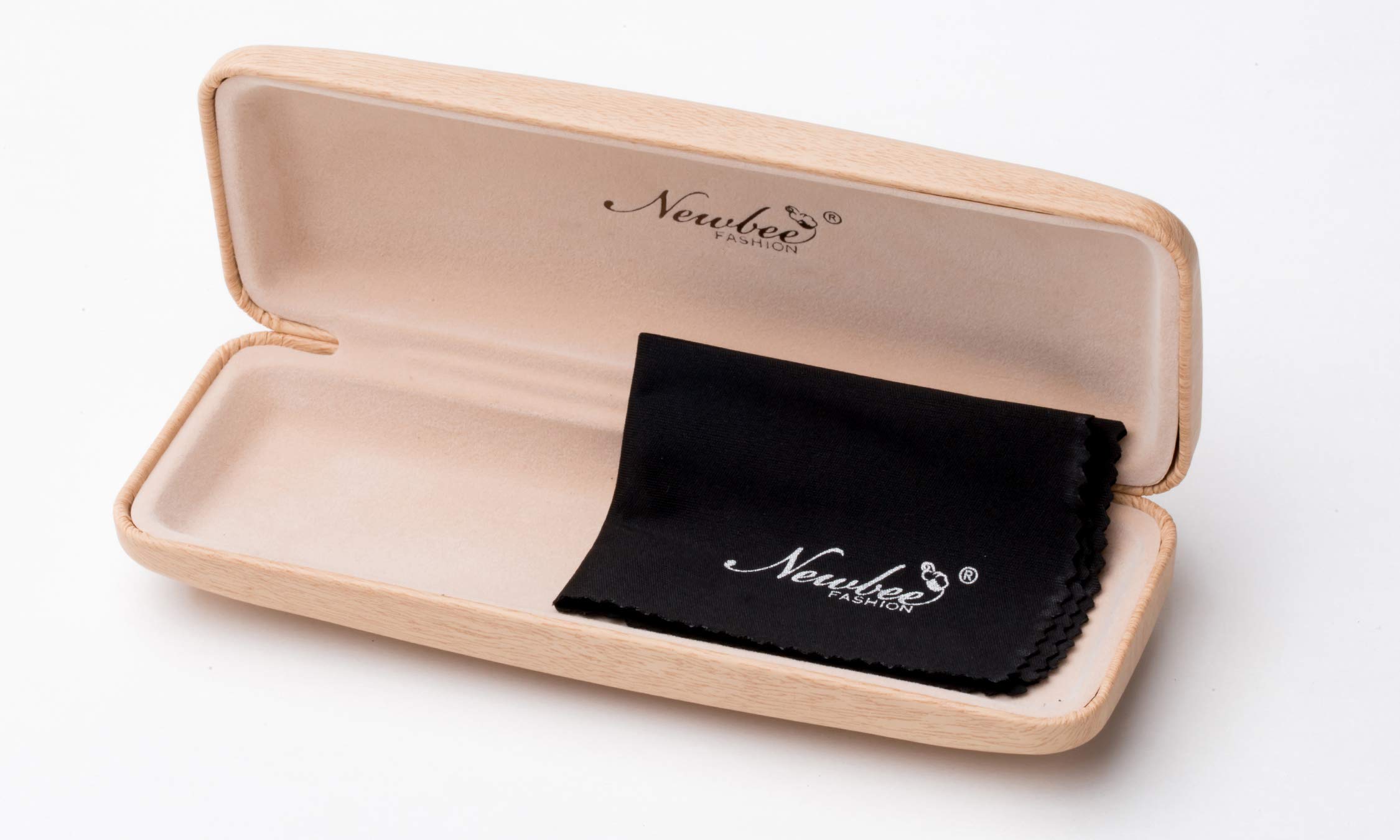 Bamboo Reading Glasses - Lightweight & Stylish Horn Rimmed Readers with Case - Perfect for Reading, Crafts, and Computer Work