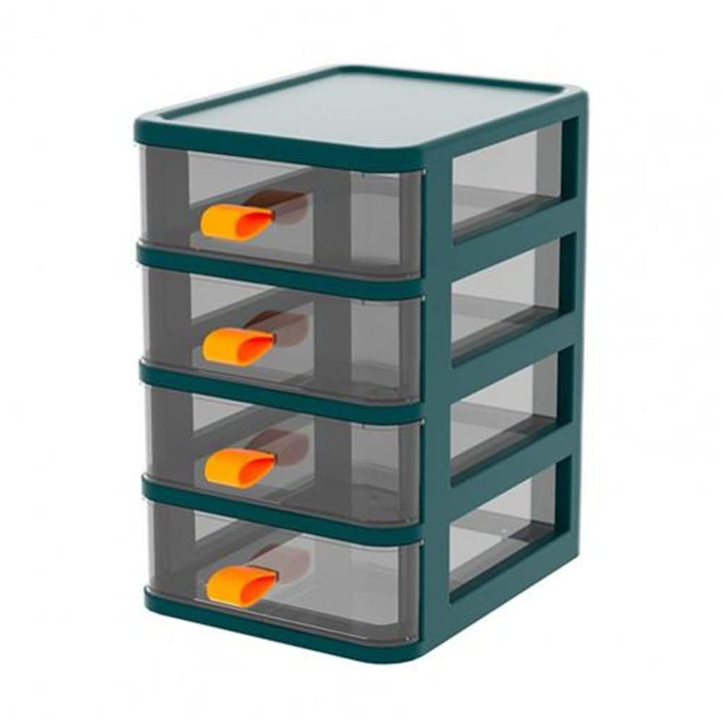 WALNUTA Multi-Layer Storage Box - Space Saving Organizer with Strong Loading & Large Capacity - Practical Desktop Drawer for Bedroom, Office, Closet (4 Layers) - Perfect for Storing Clothes, Toys, Documents & Home Essentials