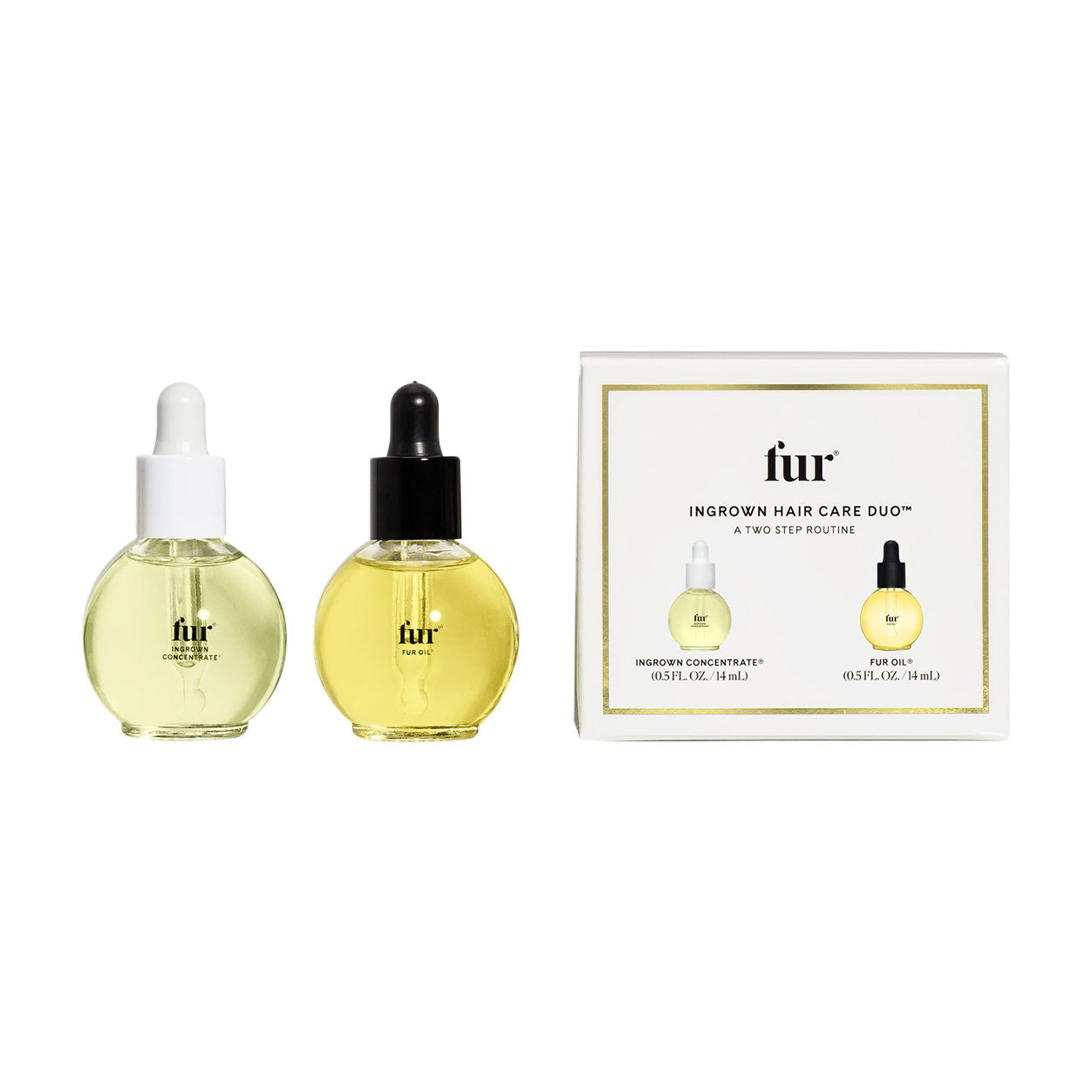 Best Ingrown Hair Treatment & Prevention Duo – Exfoliating Serum & Soothing Cream for Bikini Line, Legs & Face – Post-Shave & Waxing Care