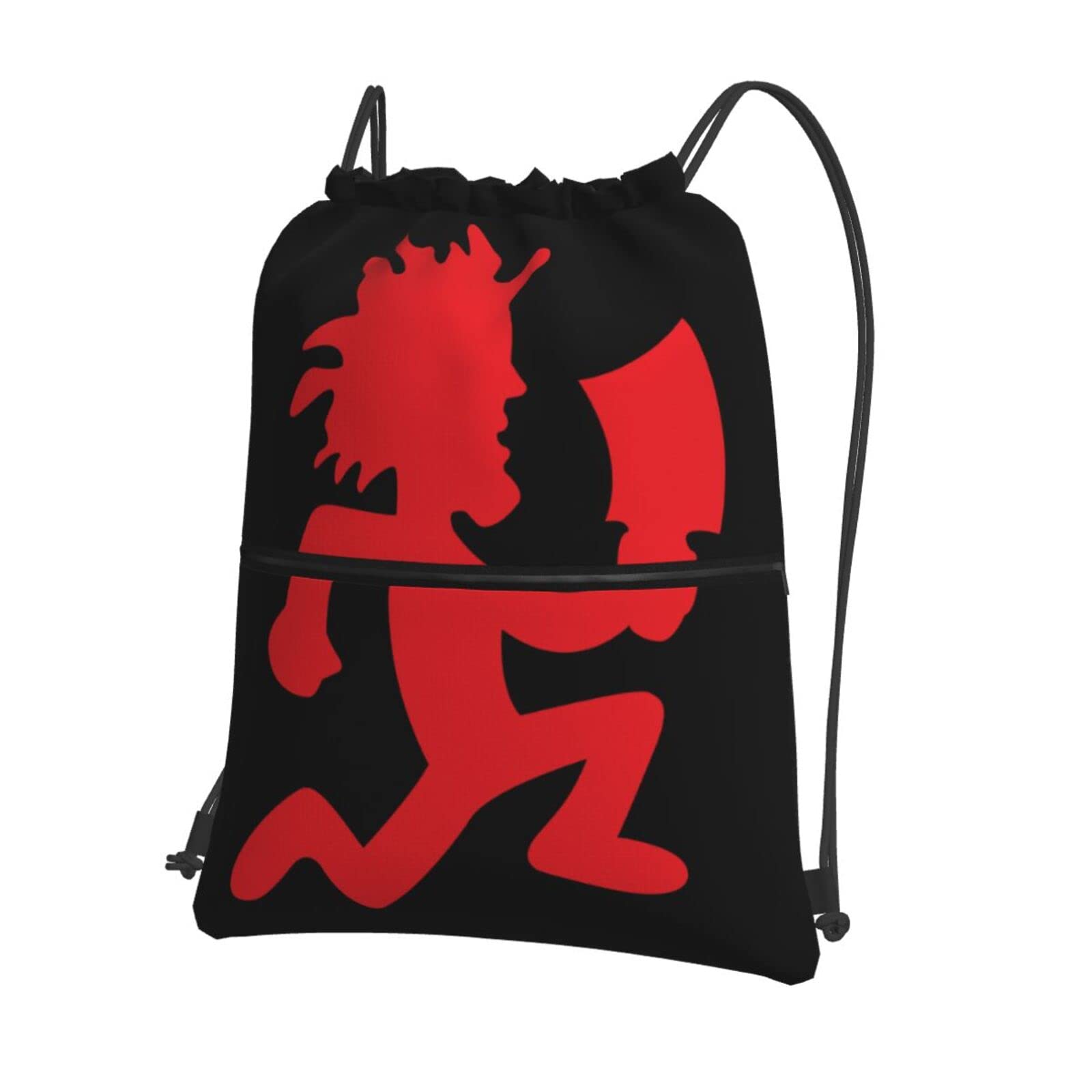 Stylish ICP Drawstring Backpack for Women & Girls - Lightweight Sports Bag, Yoga Bag with Secure Zipper Closure | Perfect for Gym, School, Travel & Outdoor Activities
