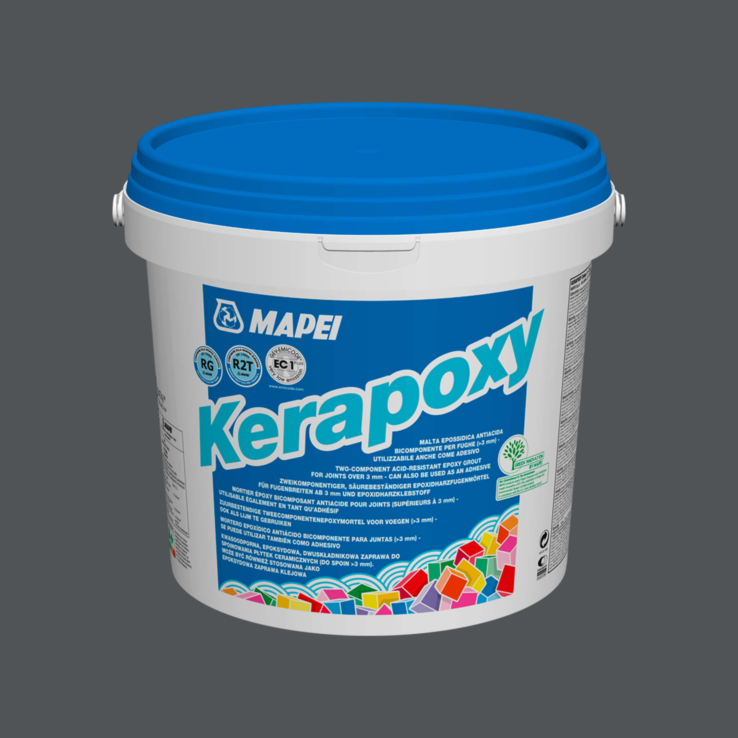 Mapei Kerapoxy 5kg Anthracite 114 - Premium Epoxy Grout for Tile & Stone - Ideal for Bathrooms, Kitchens & High-Traffic Areas