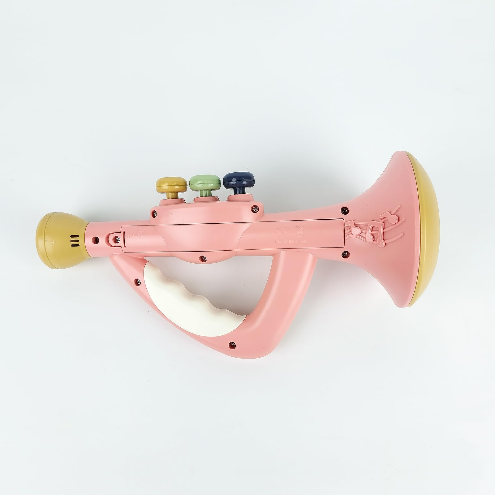 **Kids Musical Toys - Little Trumpet Toy for Toddlers 1-3 Years, Blow Horn Baby Educational Music Toy for Girls & Boys (Pink) - Perfect for Birthday Gifts, Early Learning & Playtime Fun**