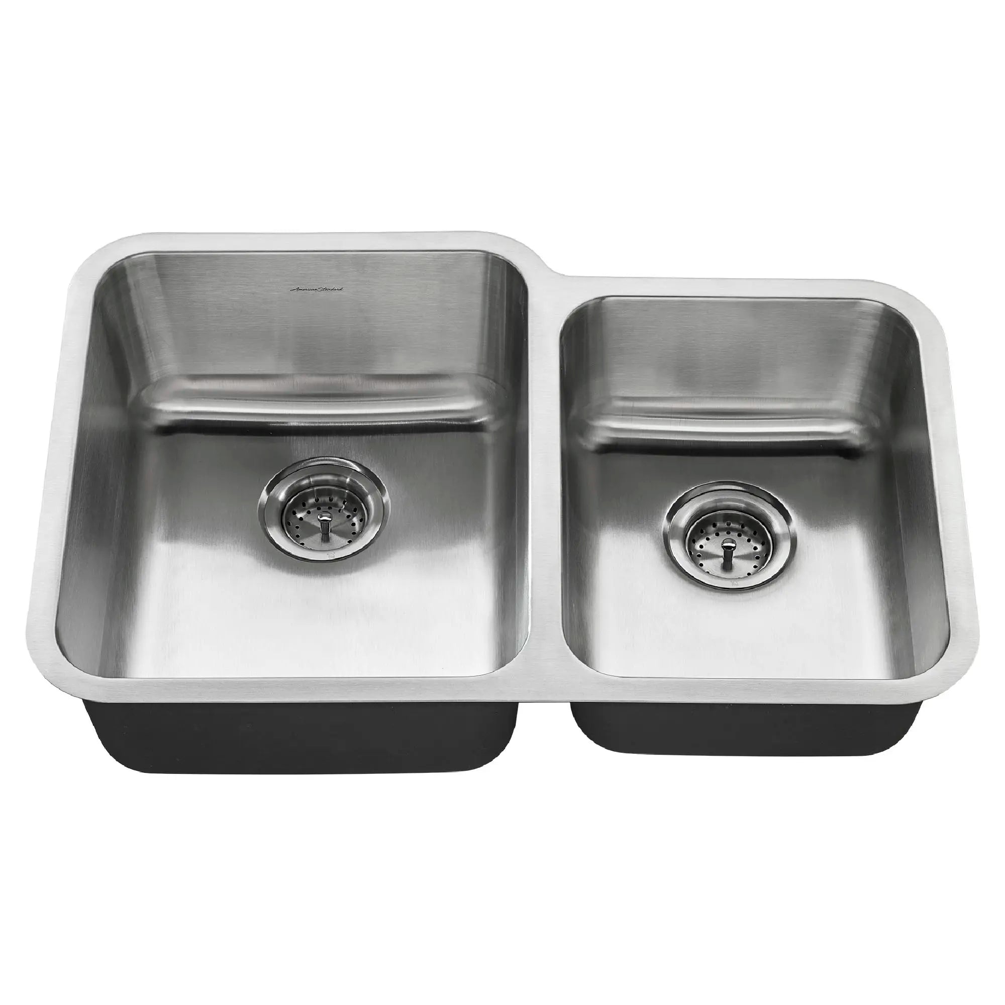 Danville® 31 x 20 Inch 60/40 Stainless Steel Double Bowl Kitchen Sink - Durable & Stylish for Modern Kitchens | Perfect for Washing Dishes, Food Prep & Entertaining
