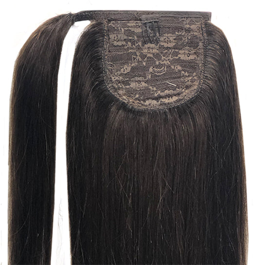 100% Human Hair Wrap Around Ponytail Extension - Natural Look for Daily Wear & Special Occasions