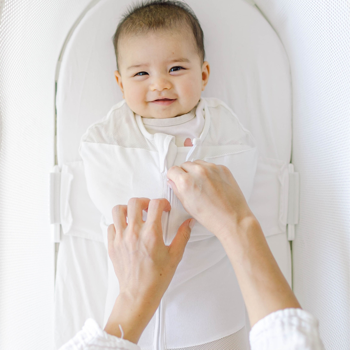 100% Organic Cotton SNOO Sleep Sack - Breathable Baby Swaddle for Safe & Comfortable Sleep - Perfect for Newborns, Infants & Toddlers (Use at Home, Daycare, or Travel)