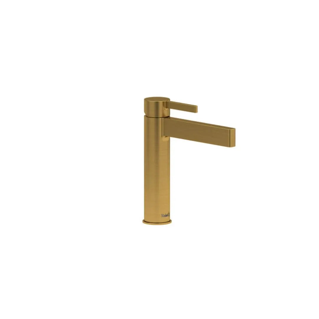 Riobel Paradox Single Hole Bathroom Faucet - Modern Matte Black Finish (PXS00BG) - Perfect for Small Bathrooms & Powder Rooms