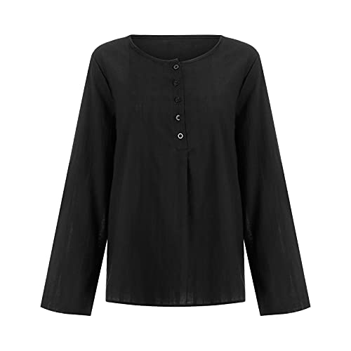 Women's Cotton Linen Tank Tops & Long Sleeve Button Cardigan Shirt - Casual Loose Fit Summer Beach Cover Up for Women | Perfect for Travel, Yoga, and Everyday Wear