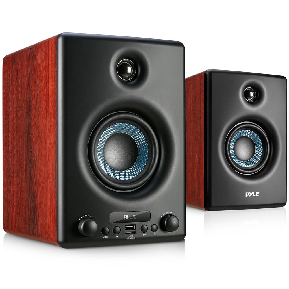 High Fidelity Bookshelf Speakers for Home Audio - Premium Sound Quality for Music, Movies & Gaming in Living Room, Office or Studio