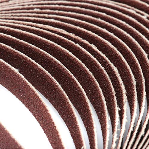 10-Piece 520x20mm Abrasive Sanding Belts for Belt Sander - Wood & Metal Polishing Kit - Power Tool Accessories for Grinder, Polisher & DIY Projects