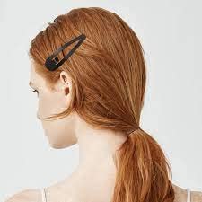 ALIBA COLLECTION 40-Piece Black Metal Hair Clips Set - Tik Tak Hair Accessories for Girls, Women & Baby Girls | Perfect for School, Parties & Everyday Styling