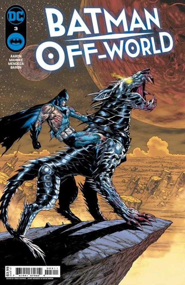 Batman Off World #3 (Of 6) Cover A by Doug Mahnke - DC Comics Graphic Novel | Superhero Action Adventure for Collectors & Fans | Perfect for Reading, Display & Gifts