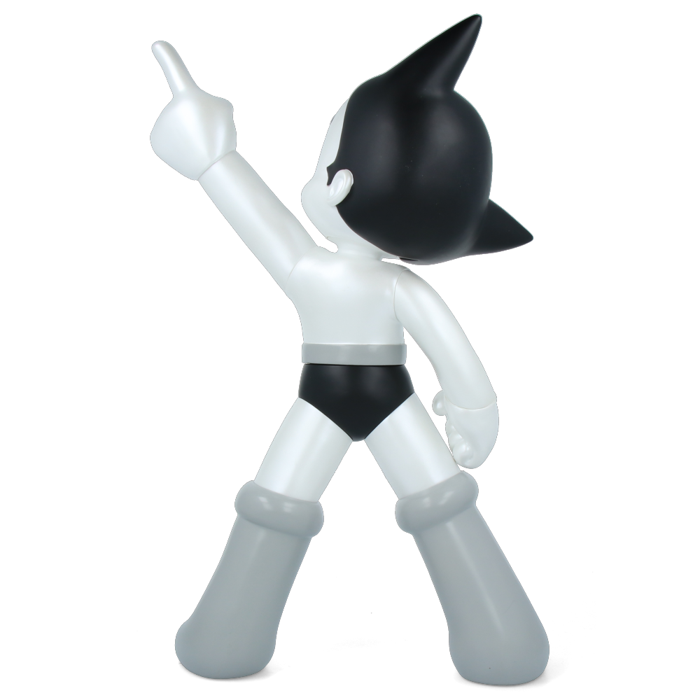 Astro Boy Hope Pointing Pearl Black Vinyl Figure (49 cm) - Perfect for Anime Collectors, Home Decor, and Gift Giving