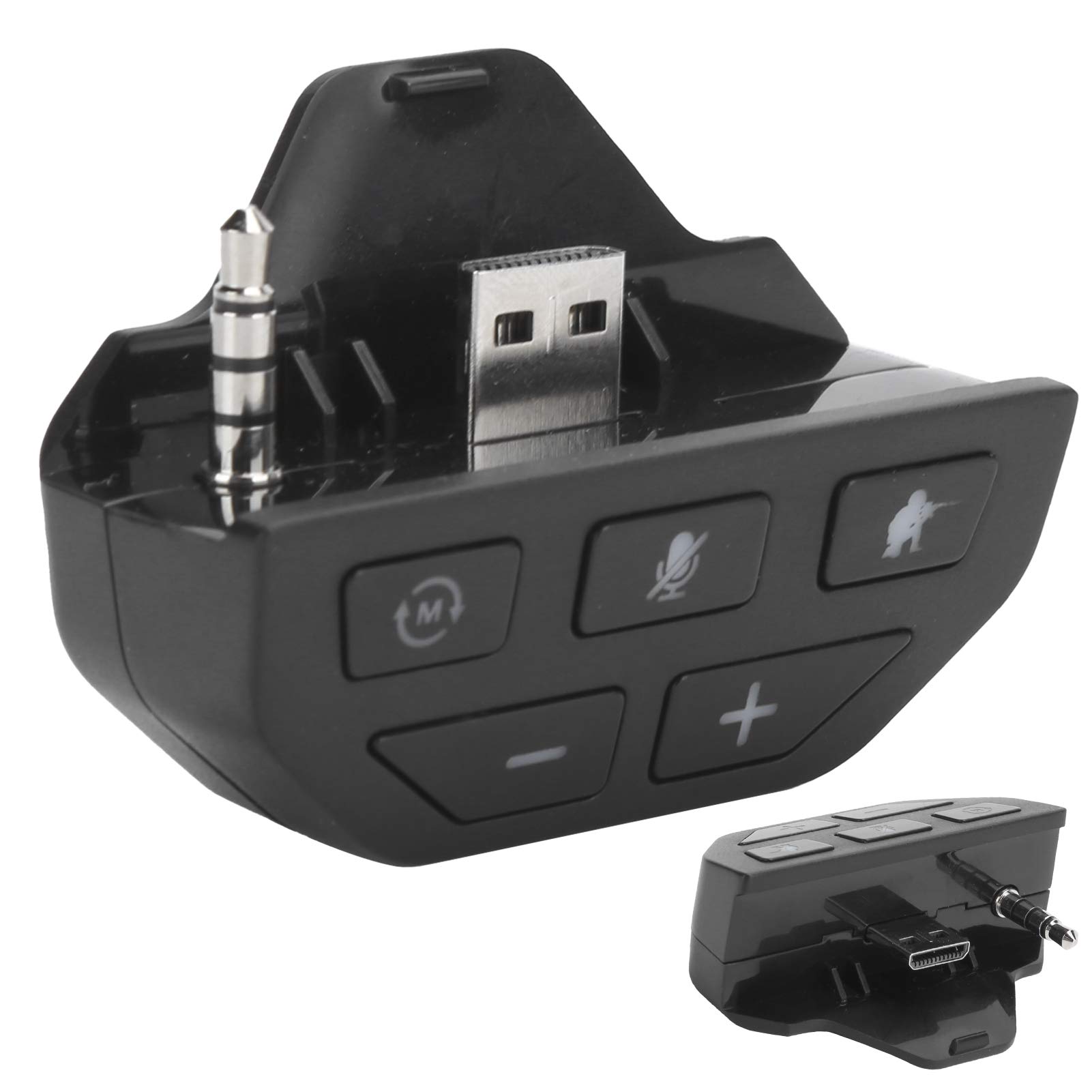 Tbest 3.5mm Headphone Adapter for Wireless Controllers - Low Latency Cuifati Series Audio Jack Converter Compatible with X1/X One Gamepad - Perfect for Gaming Headsets & Wireless Headphone Connectivity
