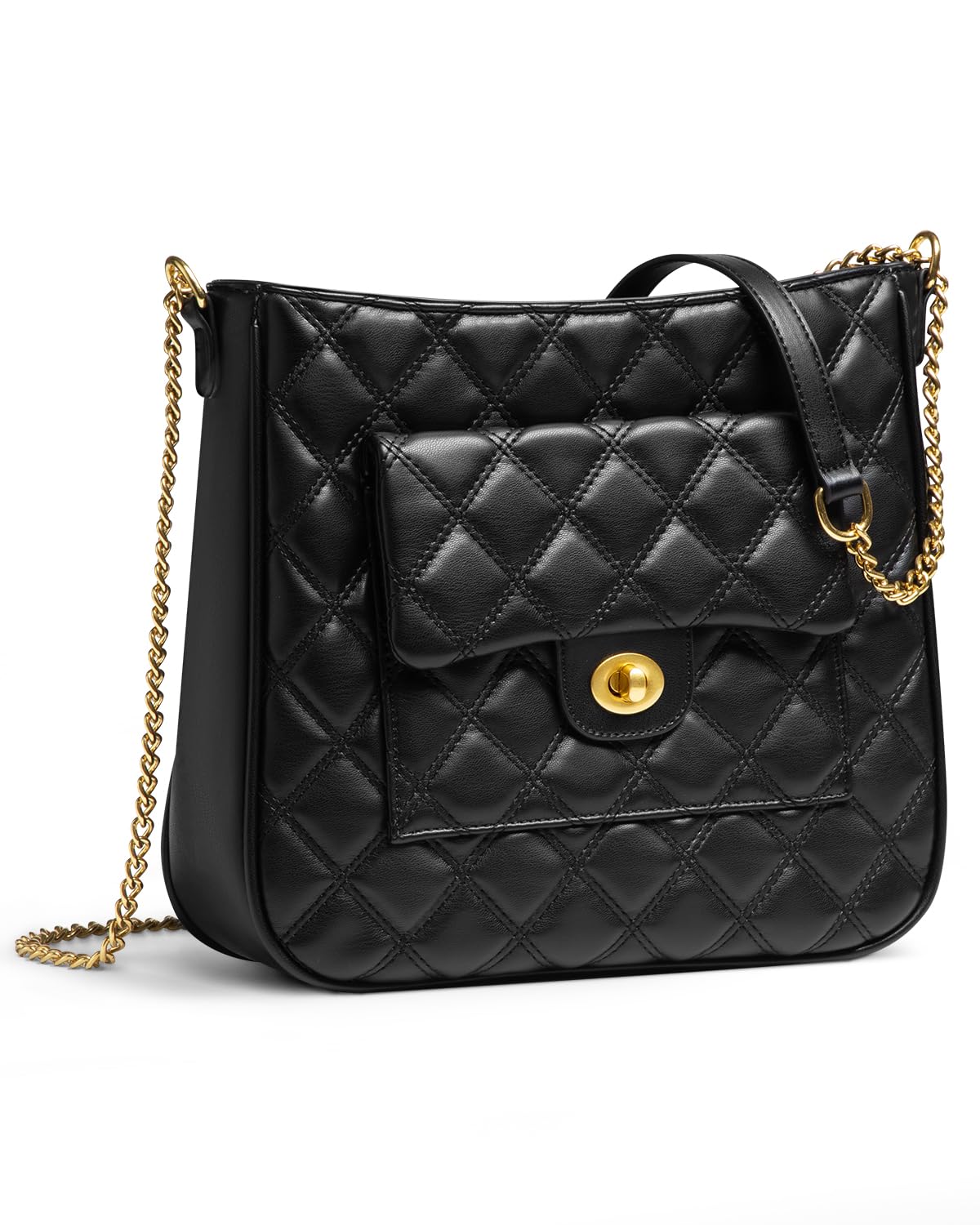 Vulkitty Women's Crossbody Bag - Stylish Leather Hobo Purse with Adjustable Shoulder Strap | Perfect for Work, Travel & Everyday Use