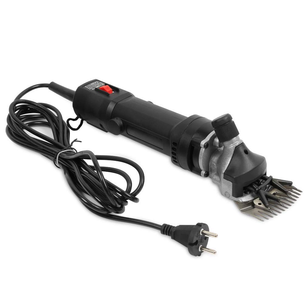 690W Professional Electric Sheep Shears - 6-Speed Adjustable Livestock Clippers for Wool & Fur Grooming - Perfect for Sheep, Alpacas, and Livestock Shearing at Farms & Ranches