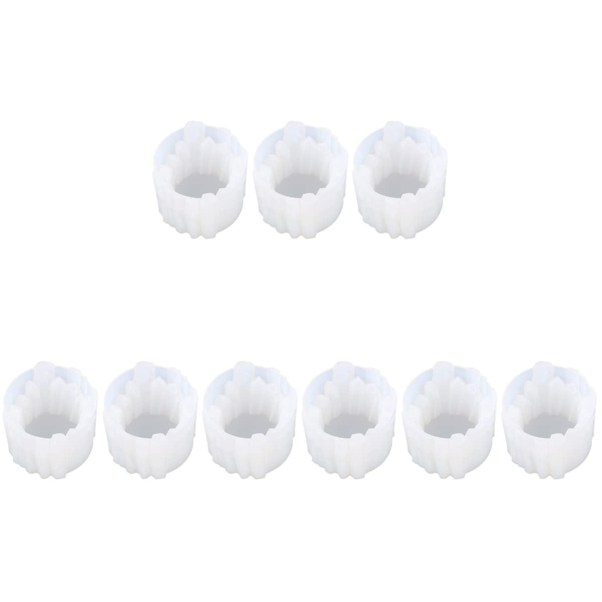 COHEALI 3-Piece Silicone Candlestick Mold Set - DIY Candle Holder Resin Molds for Handmade Pillar Candles - Perfect for Home Decor, Wedding Centerpieces & Holiday Crafts