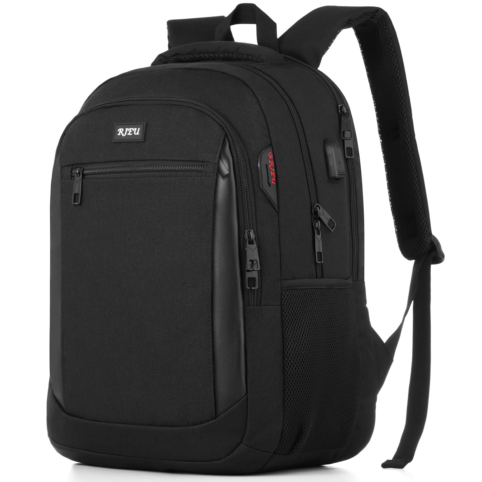 Anti-Theft Water Resistant Laptop Backpack with USB Charging Port - 17.3 Inch Computer Backpack for Men & Women, College School Bookbag, Travel & Business Use - Perfect for Students, Professionals & Daily Commuters