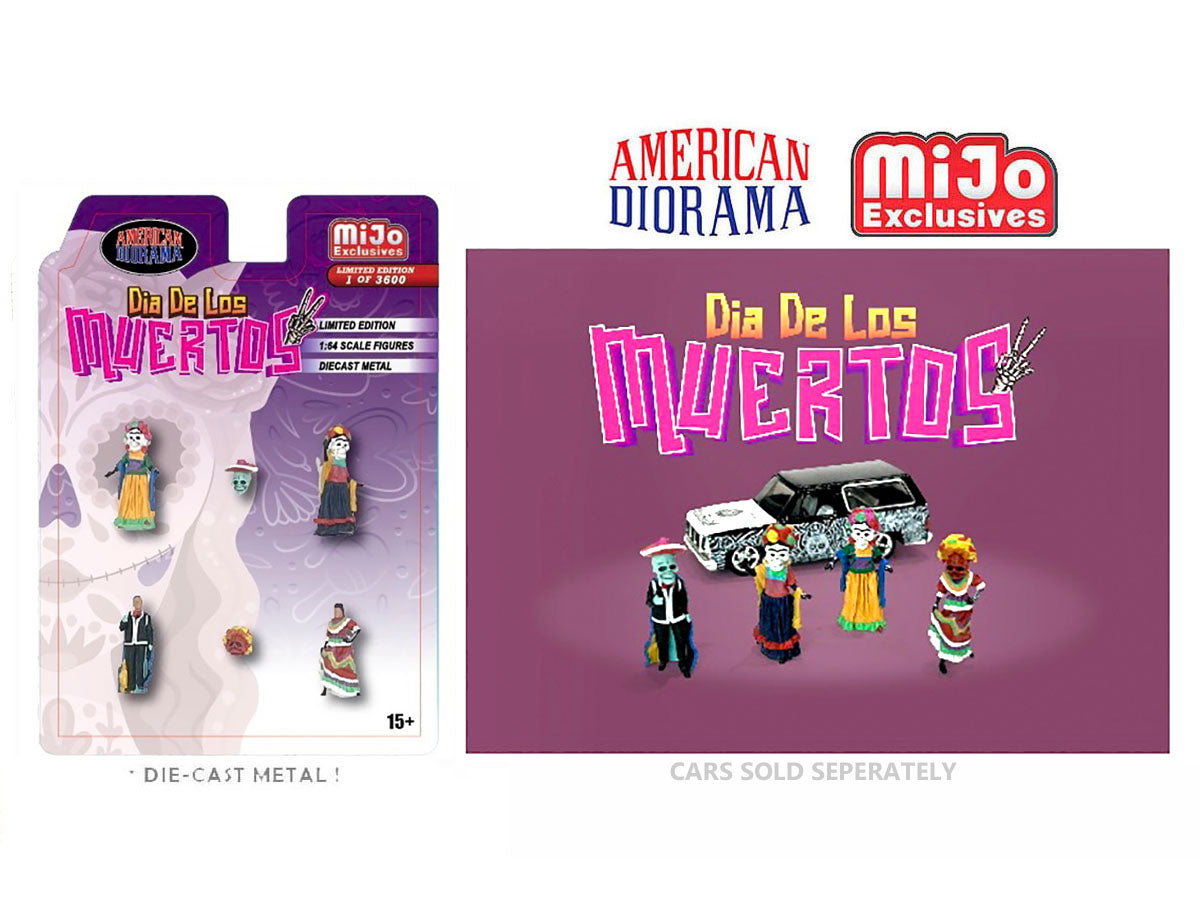 American Diorama 1/64 Scale Model Figures Set - DOTD 2 Collection - MIJO Exclusives for Diorama Displays & Collectors