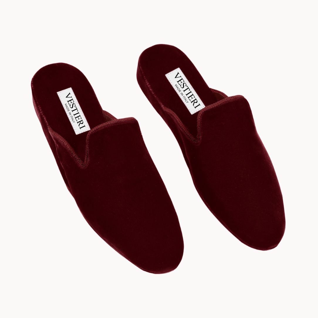 Women's Farnese Red Slippers - Soft Comfortable House Shoes for Women, Indoor/Outdoor Cozy Slides - Perfect for Home, Lounge, and Backyard Relaxation