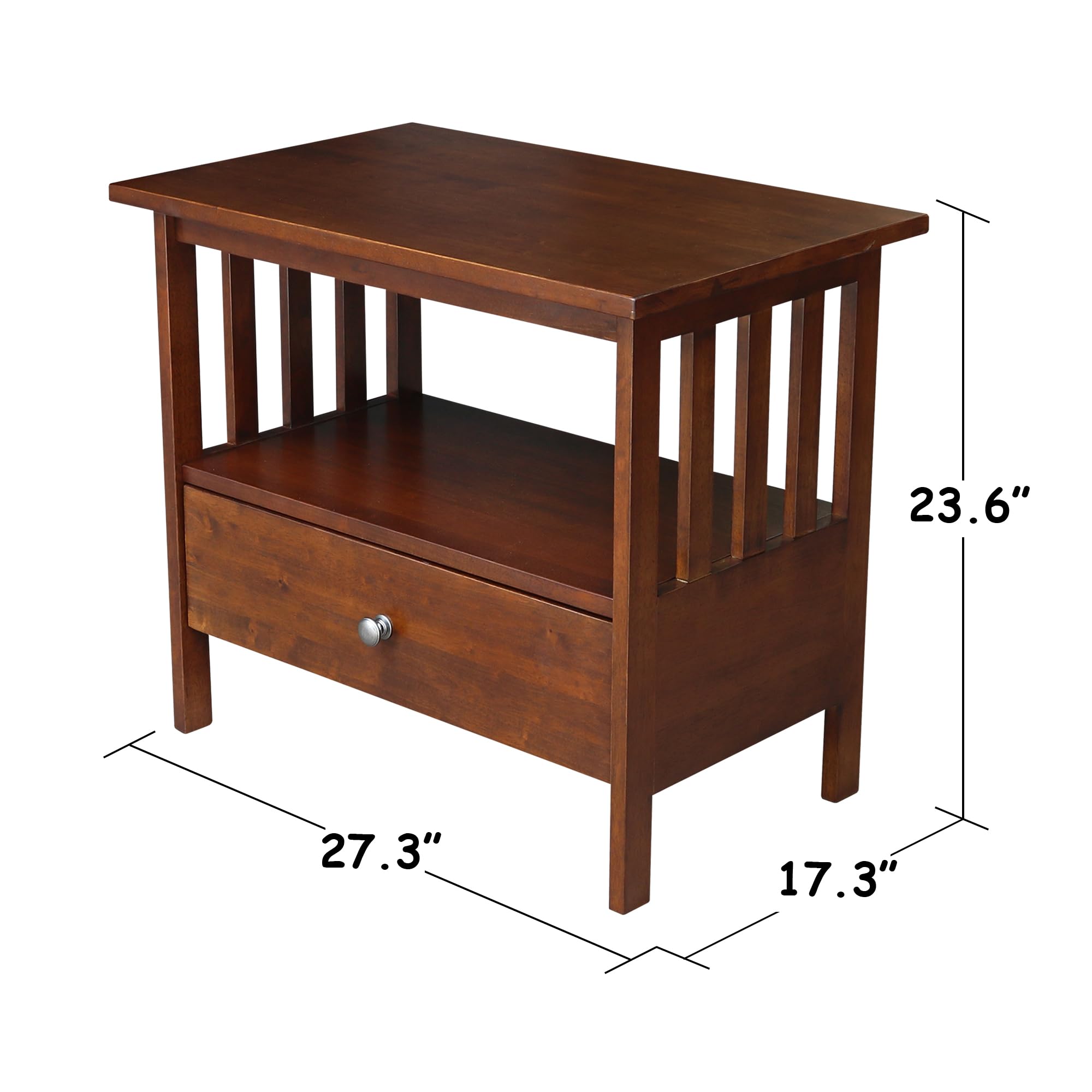 International Concepts Entertainment Centers - Modern TV Stand & Media Console for Living Room, Home Theater Setup