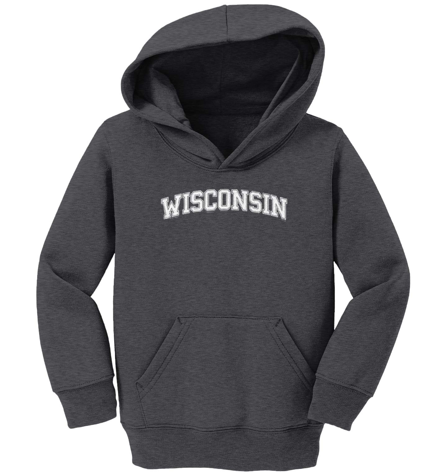 Wisconsin Pride Fleece Hoodie for Toddler & Youth - Cozy & Stylish