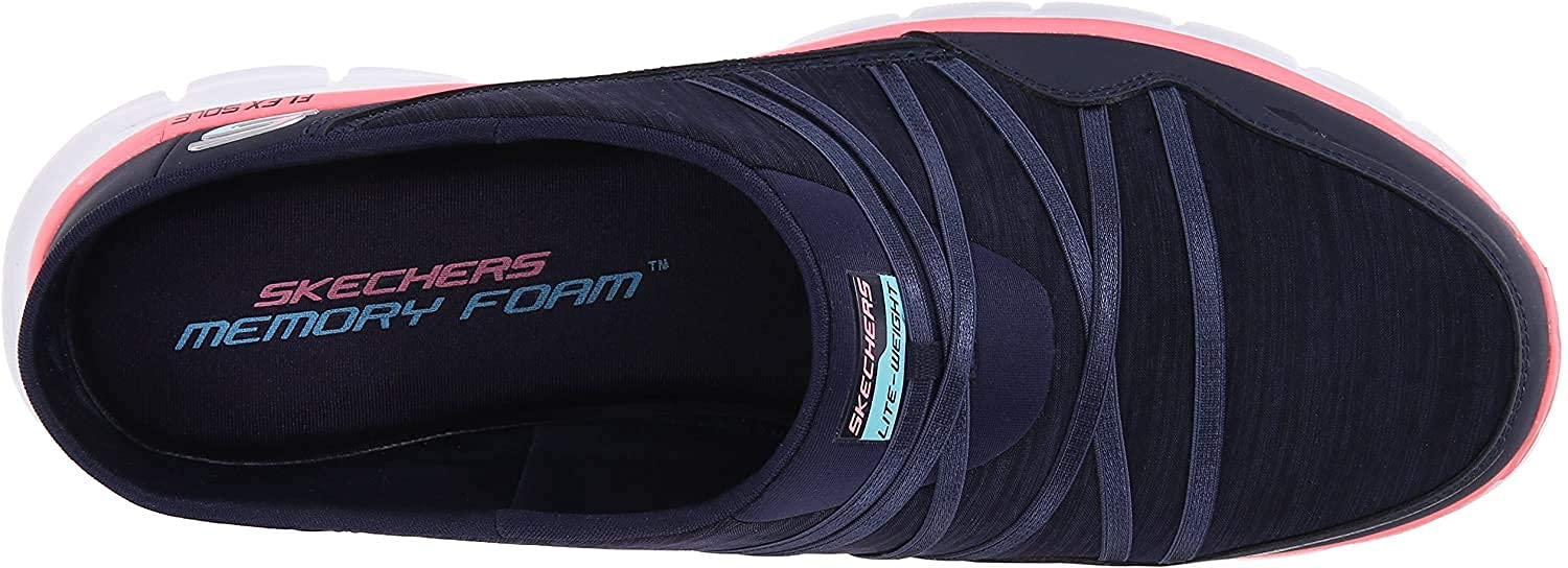 Skechers Sport Women's Air Streamer Slip-On Mule Shoes - Lightweight Comfortable Slip-On Sneakers for Women | Perfect for Walking, Running Errands & Casual Wear