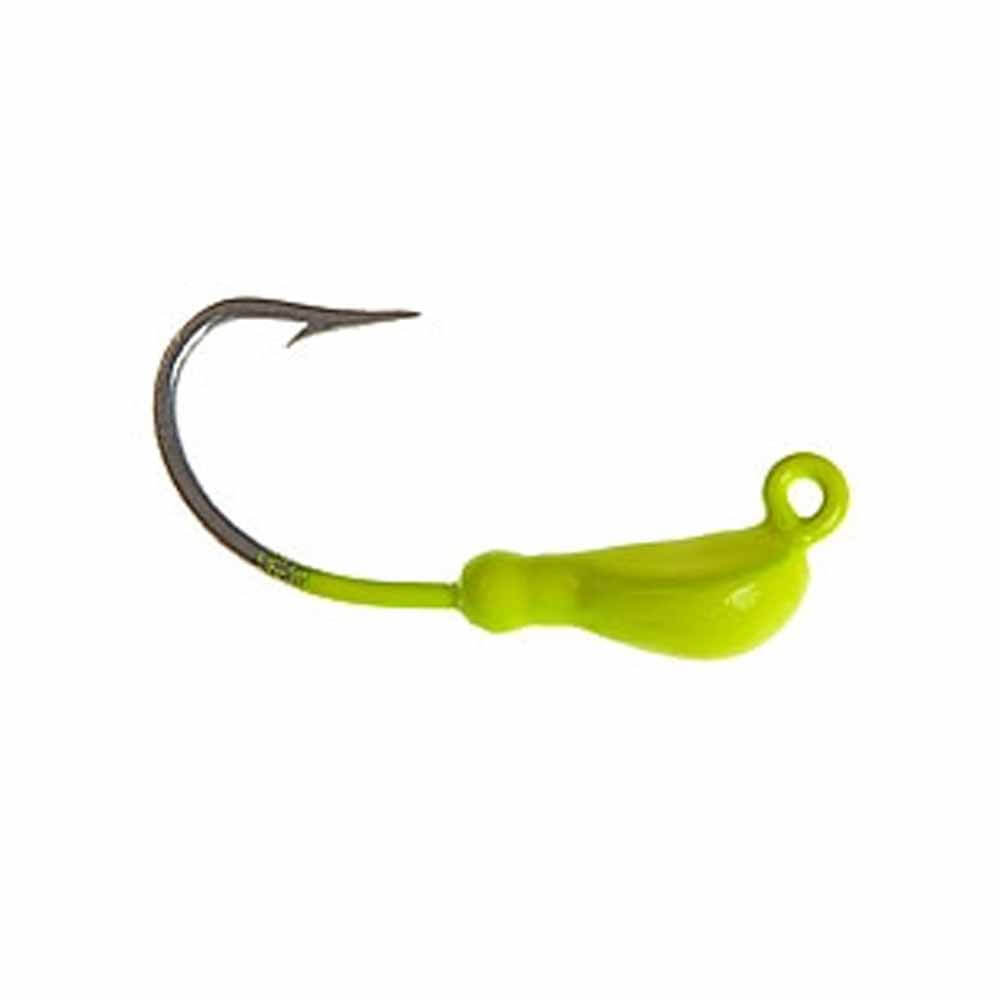 Premium Hookup Lures Light Tackle Series Jig Heads 3-Pack - Ideal for Bass, Walleye & Panfish Fishing in Freshwater Lakes & Rivers