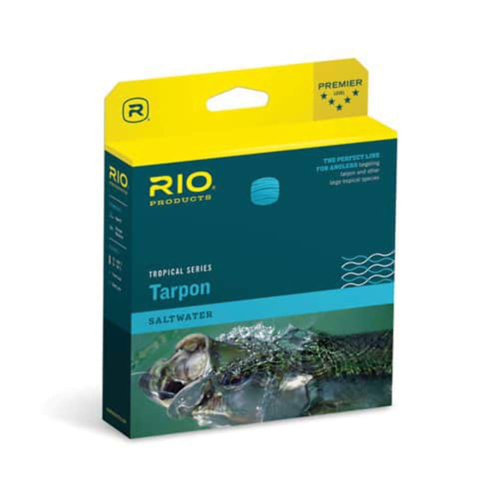RIO Products Tarpon Fly Line - Premium Saltwater Fly Fishing Line for Tarpon, Bonefish & Permit - Ideal for Coastal & Flats Fishing Adventures