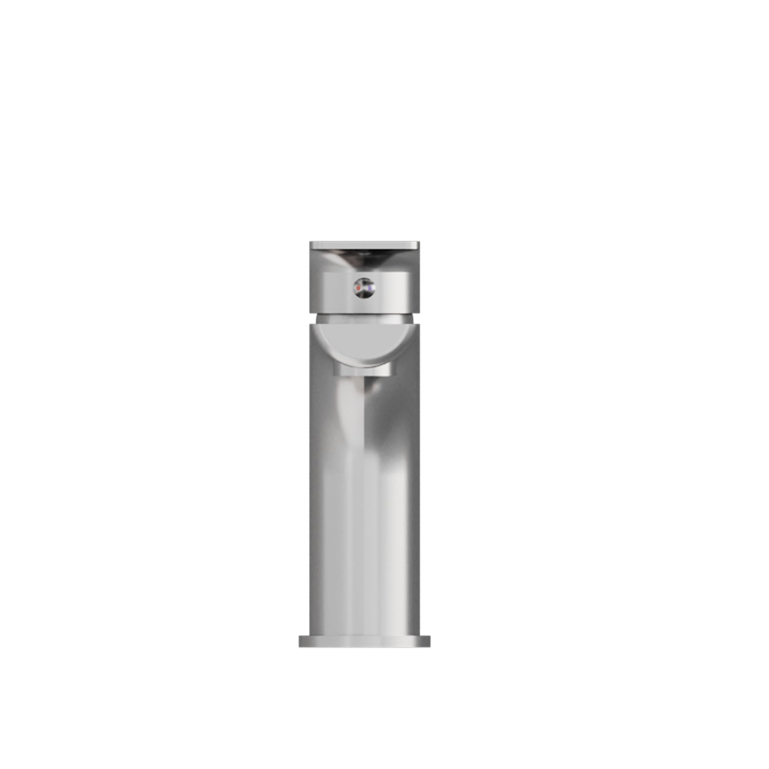 DAX 8108A Single Handle Bathroom Faucet - Modern Waterfall Spout Design for Sink Vanity - Perfect for Bathroom, Powder Room & Guest Bath Installation