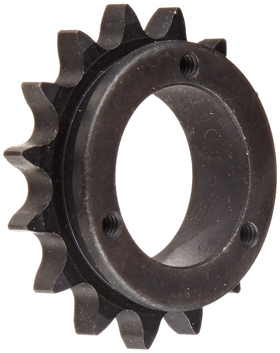Martin Roller Chain Sprocket - Hardened Teeth, QD Bushed, Type B Hub, Single Strand, 40 Chain Size, 0.5