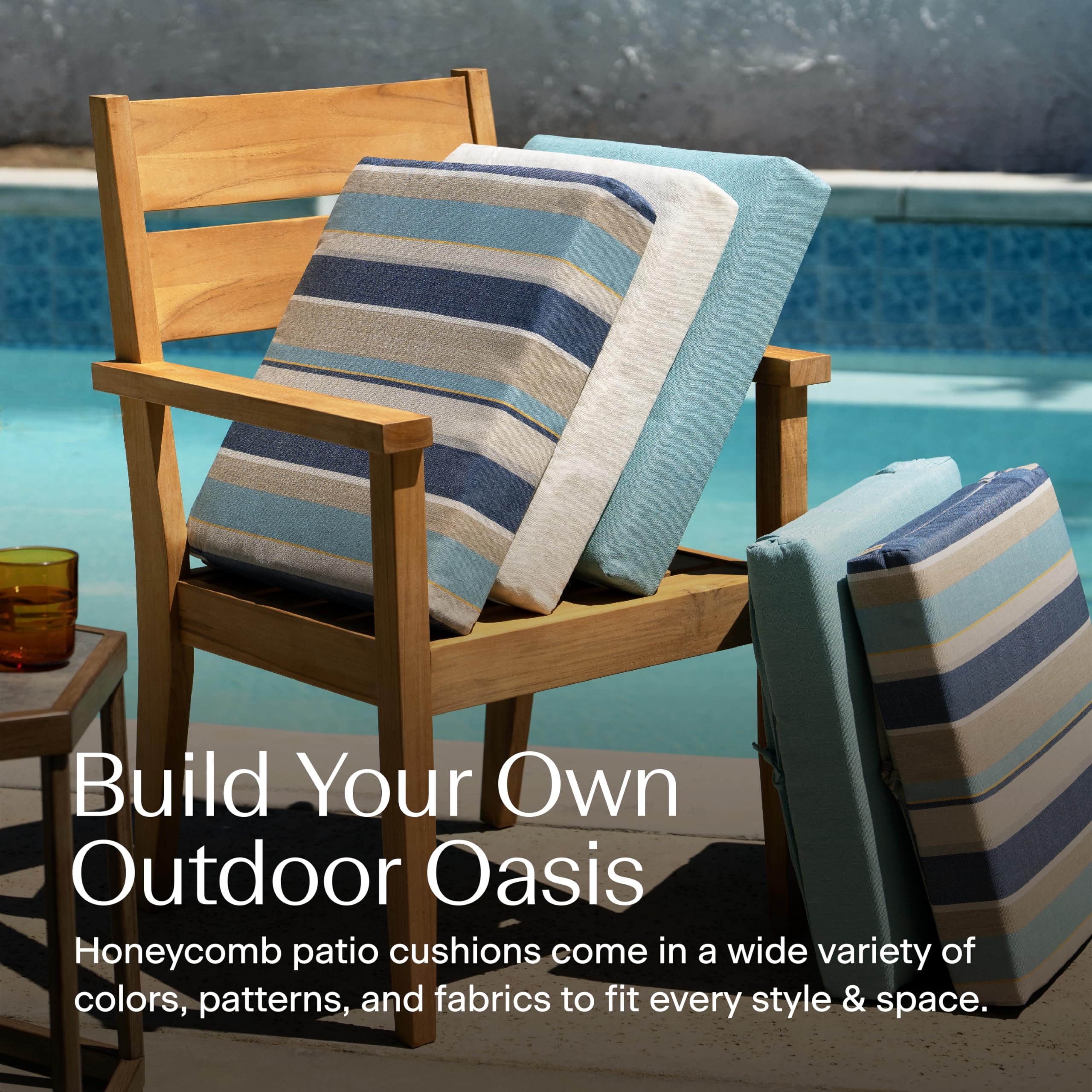 Premium Honeycomb Outdoor Cushion Set - 20