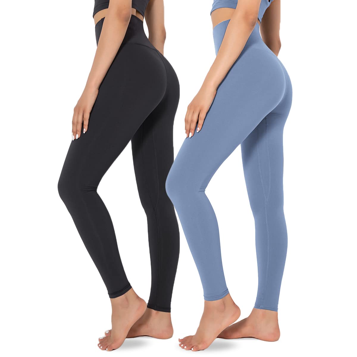 Best Women's High Waisted Yoga Pants - Soft Stretchy Workout Leggings for Gym, Running & Lounge Wear | Comfortable Activewear for Fitness & Everyday Use