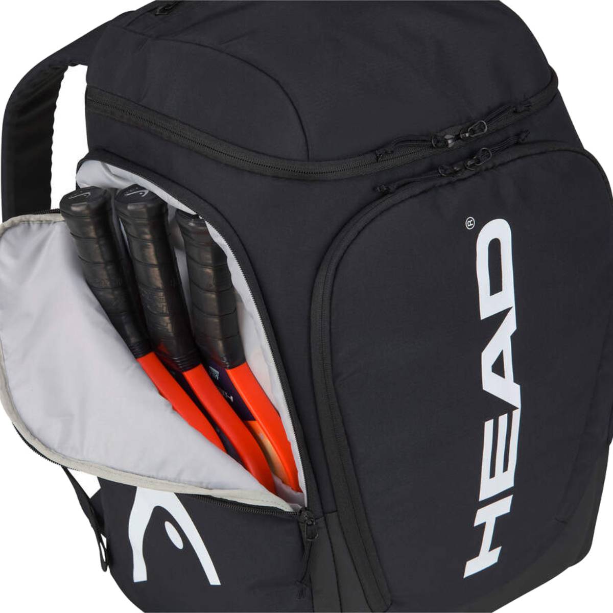 Head Pro X Pickleball Backpack Bag - Durable Sports Backpack for Paddles & Gear (Black) | Perfect for Tournaments, Training & Court Storage