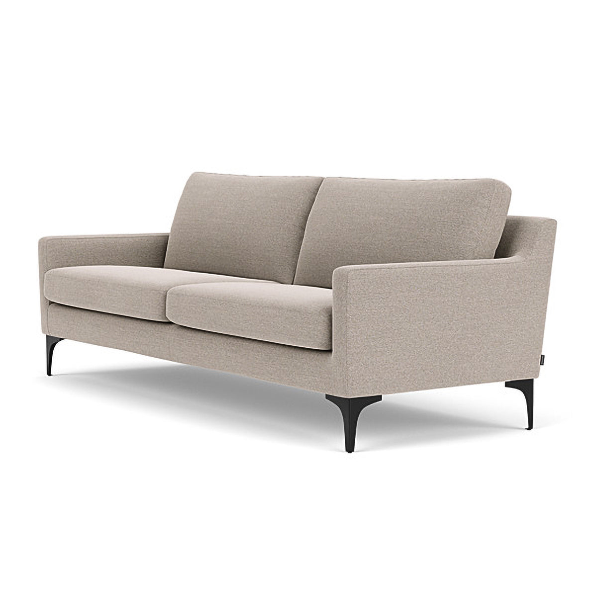Astha Fabric 3-Seater Sofa - Modern Living Room Furniture for Small Spaces | Comfortable Couch for Apartments, Dorm Rooms & Cozy Homes