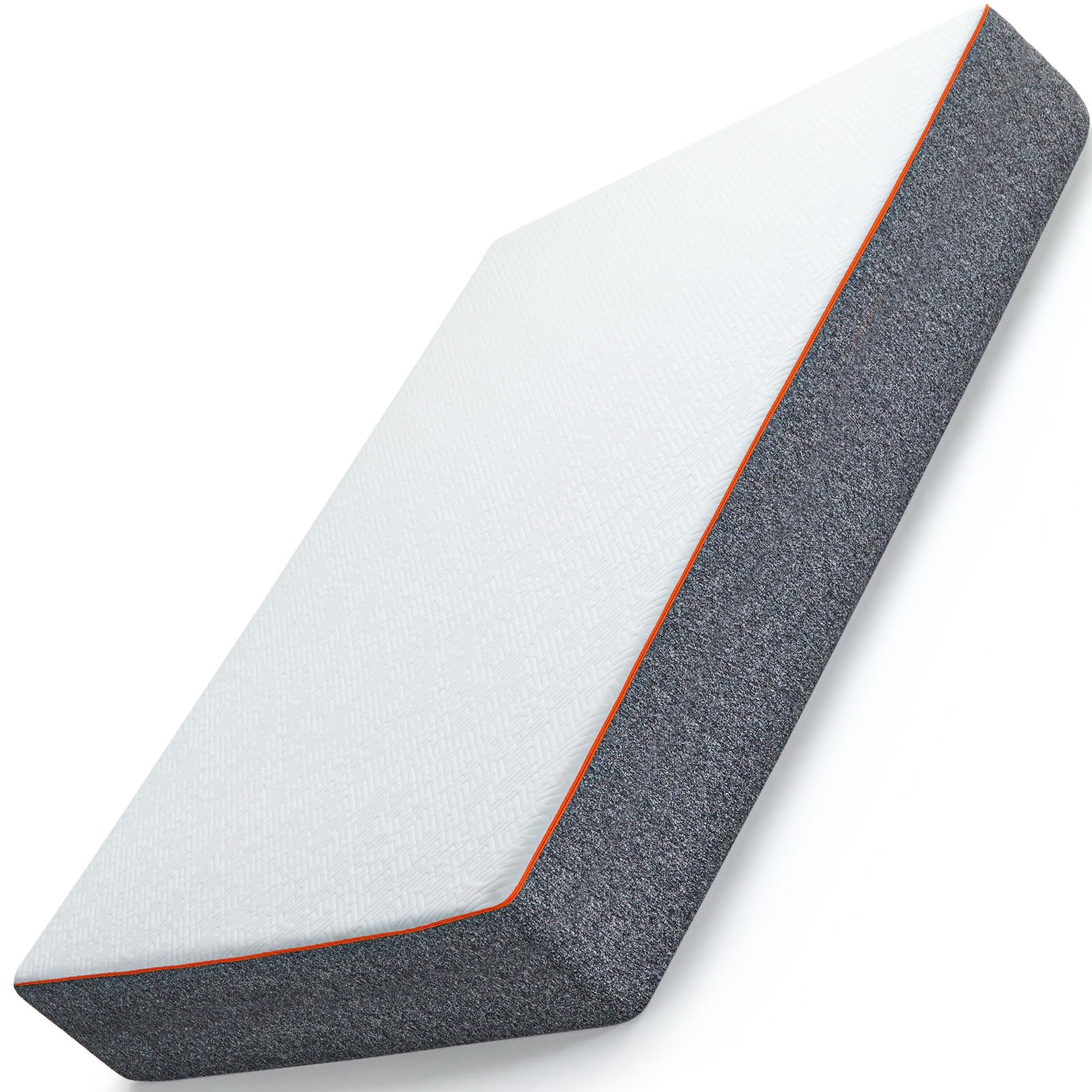 Marsail 8-inch Twin Size Gel Memory Foam Mattress - Medium Firm Mattress in a Box for Back Pain Relief & Pressure Relief, Cooling Breathable Twin Bed Mattress with Removable Zippered Cover - Perfect for Guest Rooms, Dorms, and Small Spaces