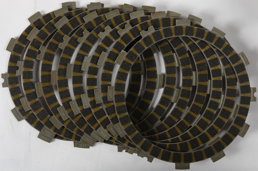 Hinson 151-6111 Clutch Fiber Plates Kit - 8 Plates for Smooth Shifting & Performance - Perfect for Motorcycles, ATVs & Off-Road Vehicles