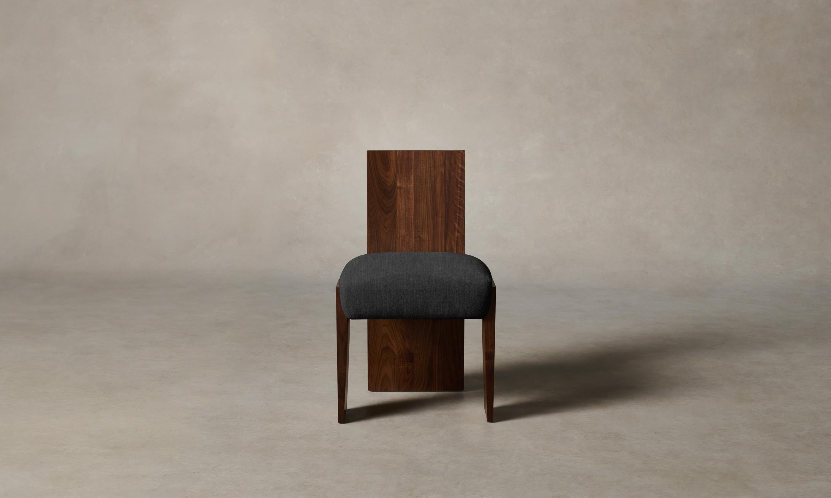 Garrett Dining Chair - Performance Tweed Upholstered Seat - Modern Comfort for Kitchen, Dining Room & Office - Home & Commercial Use