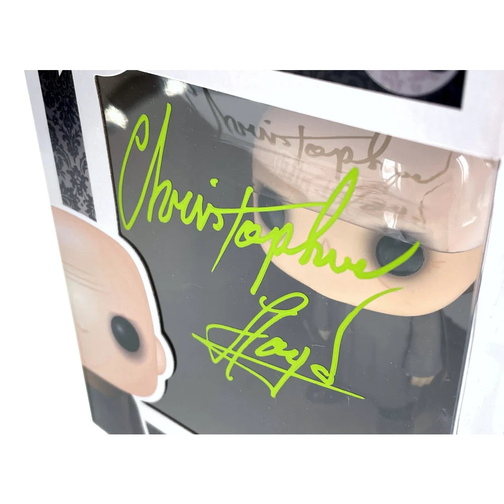Christopher Lloyd Autographed Funko Pop! Uncle Fester #813 - The Addams Family Collectible with JSA COA - Perfect for Horror Movie Fans & Pop Culture Collectors