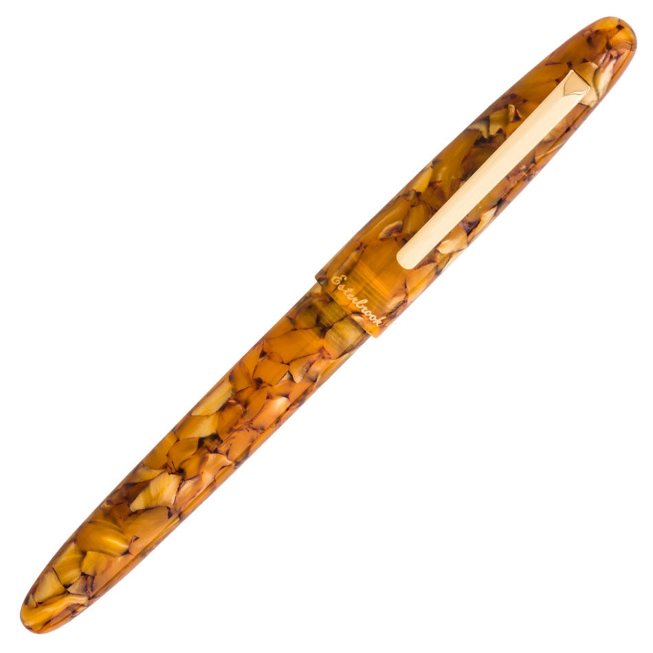 Esterbrook Estie Honeycomb Gold Trim Rollerball Pen - Premium Writing Instrument for Office, Journaling & Gift Giving